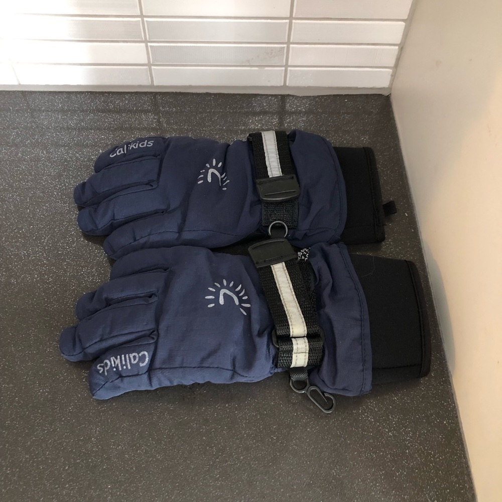 Calikids kids winter snow gloves